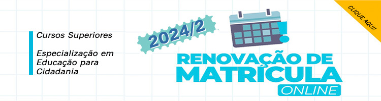 Renovação de Matrícula 2024-2